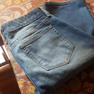 GAP real straight jeans